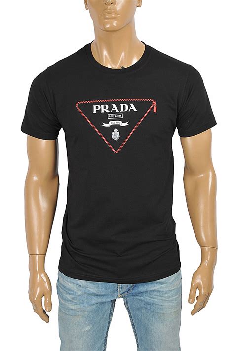 prada tshirt man|prada men's short sleeve shirts.